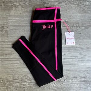 🎀 Contrast Piped High Waist Leggings Juicy Couture Medium NWT
